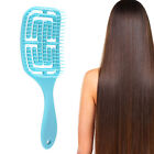 (blue)Detangler Brush Flexible Structure Fit Perfectly Hair Massage Brush