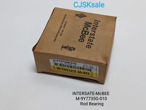 INTERSTATE -McBEE M-9Y7735G-010 Rod Bearing (NEW). - Picture 1 of 6