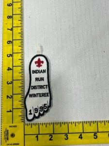 Boy Scouts of America Indian Run District Winteree 1995 BSA Patch - Picture 1 of 1
