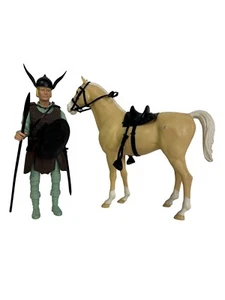Vintage 1970-72 MARX Brave Erik-The Viking With A Mighty Viking Horse And Acces - Picture 1 of 24