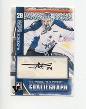 ITG FINAL VAULT 13/14 BETWEEN THE PIPES GOALIEGRAPH AUTO MACKENZIE SKAPSKI 67846