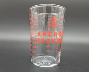 5 oz Measuring Glass Anchor Hocking Measuring Cup Bar Shaker Shot Glass USA - Picture 1 of 6