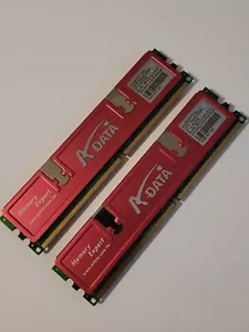 ADATA 2GB (2x1GB) DDR2 800(5) 1GX8 AD2800001GMU RMB-921198 - Picture 1 of 6