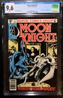 Moon Knight #3 Cgc 9.6 - White *Newsstand Edition* 1St App. Of Midnight Man !