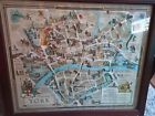 York Map by Estra Clark Original 1947 Pictoral Map of Historic York Ben Johnson 