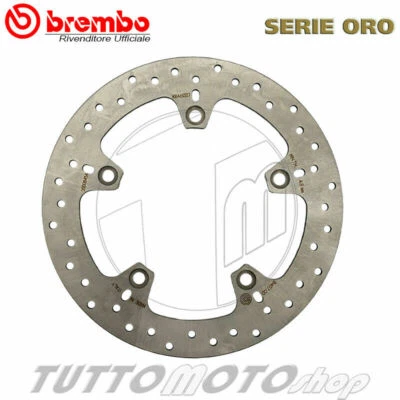 Disco Freno Posteriore BMW S 1000 XR 2016 2017 2018 2019 S1000 Brembo Serie Oro - Immagine 1 di 4