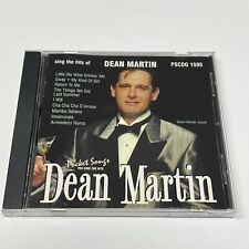 (a20) KARAOKE - Sing The Hits Of Dean Martin (karaoke) - CD  *Excellent* RARE