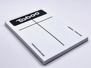 Taboo Game Score Pad Replacement - Picture 1 of 1