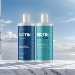 Shampoo Rosmarino e Biotina per Diradamento Capelli - Shampoo Volumizzante Vegano U azl - Foto 1 di 13
