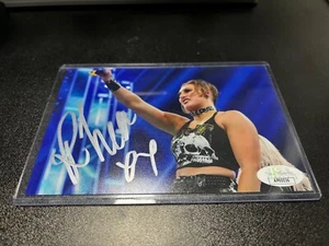 Rhea Ripley_ 4x6 Photo SIGNED_ WWE_ JSA - Picture 1 of 2