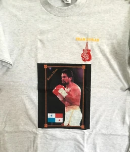 Team Roberto Duran Boxing Fight Classic Gray Large T-Shirt, Brand New Never Worn - Picture 1 of 2