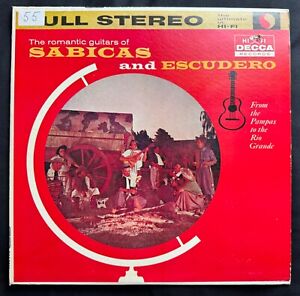 SABICAS and ESCUDERO The Romantic Guitars of 1959 DECCA DL 78897