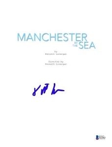 KENNETH LONERGAN SIGNED MANCHESTER BY THE SEA SCRIPT BECKETT BAS AUTOGRAPH AUTO - Picture 1 of 1