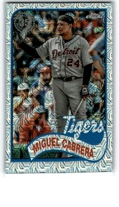 Béisbol 2024 Topps 1989 cromado Miguel Cabrera Detroit Tigers #T89C-98 - Imagen 1 de 2