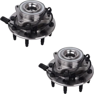 2x Front Wheel Bearing Hub Assembly 515058 4WD for Chevy GMC Sierra Yukon H2 - Picture 1 of 9