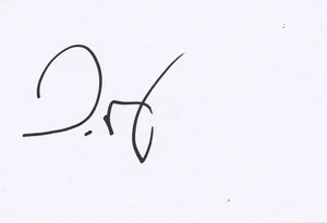 Football - Jesurun Rak-Sakyi - Hand Signed 6x4 Inch White Card - COA - Picture 1 of 1