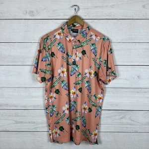 Bad Birdie Poloshirt Herren Medium Floral Performance Golf Kurzarm - Bild 1 von 5