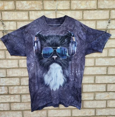 The Mountain T Shirt Manimals By David Penfound 2013 XL Tie Dye Artsy Casual - Image 1 of 4