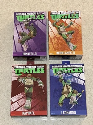 NECA 2012 Teenage Mutant Ninja Turtles 4 Фигурки Полный Комплект Новый в Коробке - Изображение 1 из 4