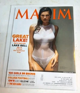 September 2011 Maxim #165 Magazine Lake Bell Tailgate College Football NEW - Picture 1 of 1