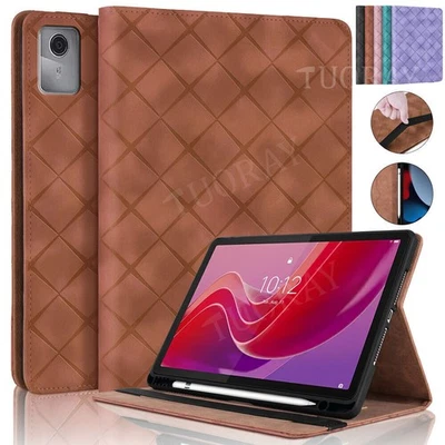 For Lenovo Xiaoxin Pad Pro 12.7/Tab M11 11"/Xiaoxin Pad 2024 Tablet Leather Case - Image 1 of 4