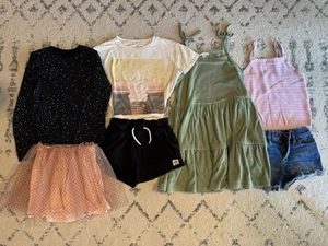 Girls Spring Bundle Size 7 Yo - Picture 1 of 8