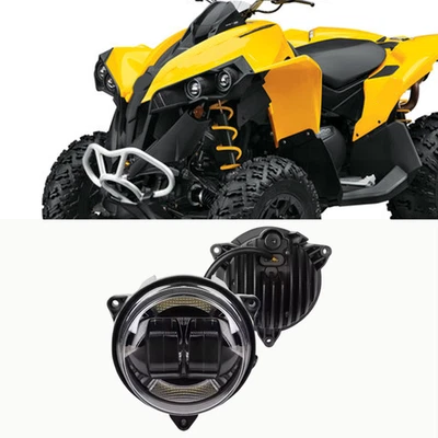 Faro LED DRL haz bajo para Can-Am Outlander 500 650 800 850 1000 800R 1000R Foto 1 de 4