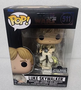Funko Pop! Star Wars - Luke Skywalker Star Wars Celebration Con Exclusivo - Imagen 1 de 6
