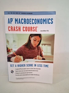 AP Macroeconomics Crash Course w/ Access Code to Practice Exams, not used. - Picture 1 of 7