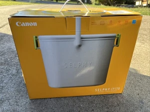 Canon SELPHY CP770 kompakter Fotodrucker - Leistung getestet/funktioniert offene Verpackung - Bild 1 von 8
