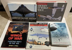 MILITÄRFLUGZEUG BUCH SAMMLUNG SET X 5 BÜCHER - FLÜGEL DES KRIEGES - Bild 1 von 1