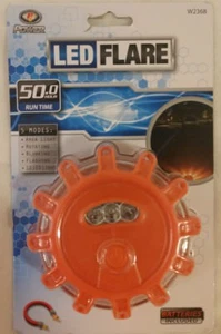  POWER L.E.D. SAFETY FLARE - W2368 5 modes Brand New - Picture 1 of 2