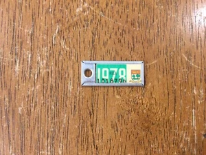 Vintage 1978 Prince Edward Island PEI War Amps Key Tag Keychain - Picture 1 of 2