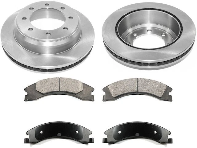 Kit de pastillas de freno trasero y rotor para Ford E250 2008-2014 2009 2010 2011 2012 PT892PH Foto 1 de 1