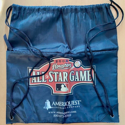 Houston Astros Drawstring Backpack 2004 All-Star Game Minute Maid Park SGA Cover