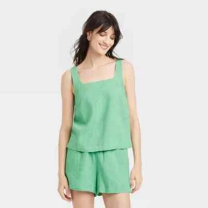 Women's Linen Tank Top - A New Day - SIZE SMALL D-1 - Picture 1 of 1