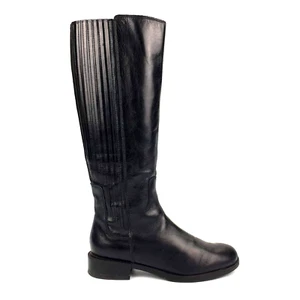 Clarks Kniestiefel schwarz Leder Absatz UK Größe 5 - Bild 1 von 19