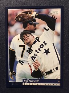 1994 Score SAMPLE #4 Jeff Bagwell *PROMO CARD* Near Mint +