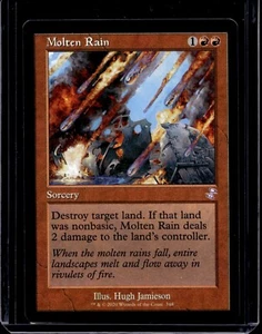 Molten Rain Time Spiral Remastered NM Red Special MAGIC GATHERING CARD - Picture 1 of 1