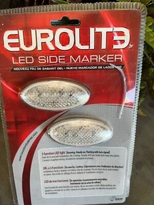 Juego de 2 marcadores laterales LED EUROLITE FUNCIONANDO ESTABLE EN GIRO INTERMITENTE 048036 NUEVO - Imagen 1 de 2