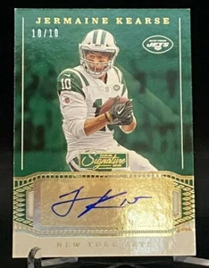 2019 Chronicles Donruss Signature Series Gold #SS3 Jermaine Kearse Jets 10/10! - Picture 1 of 2