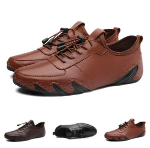 Mens Driving Moccasins Shoes Pumps Slip on Flats Breathable Loafers Work Casual