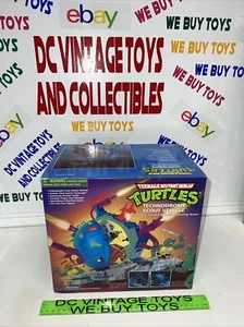 Vintage 1993 Teenage Mutant Ninja Turtles TMNT Technodrome Scout Vehicle SEALED - Picture 1 of 22