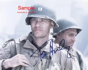 TOM HANKS Saving Private Ryan Signed Autographed Reprint 10x8 Photo #3 - Picture 1 of 1