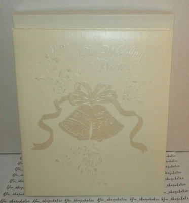 CAMPANAS MARFIL HALLMARK Boda Crea Tu Propio ÁLBUM DE FOTOS WCA4501 KC 7197 NUEVO EN CAJA Foto 1 de 4