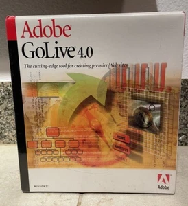 Adobe GoLive 4.0 For Macintosh New Sealed - Photo 1/4