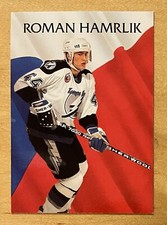 Roman Hamrlik Rookie 1993-94 Parkhurst International Rising Star #443 NM-MT