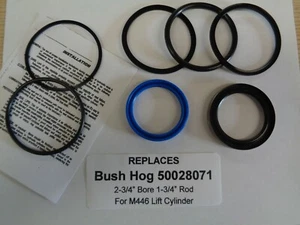 50028071 Bush Hog replacement seal kit (2-3/4" bore with 1-3/4" Rod) lift cyl. - Picture 1 of 6