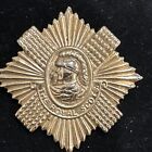 Vintage The Royal Scots Gold Tone Solider Brooch, Unsigned Estate