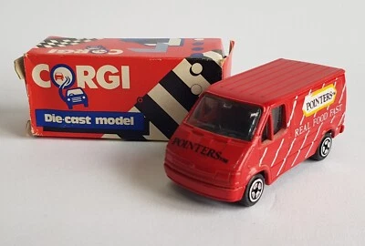 Corgi Junior Giocattoli, Ford Transito Furgone Pointers Livrea Ottima Condizioni - Immagine 1 di 4